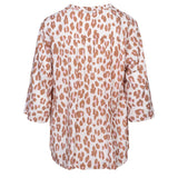 Skjorte med leopard print