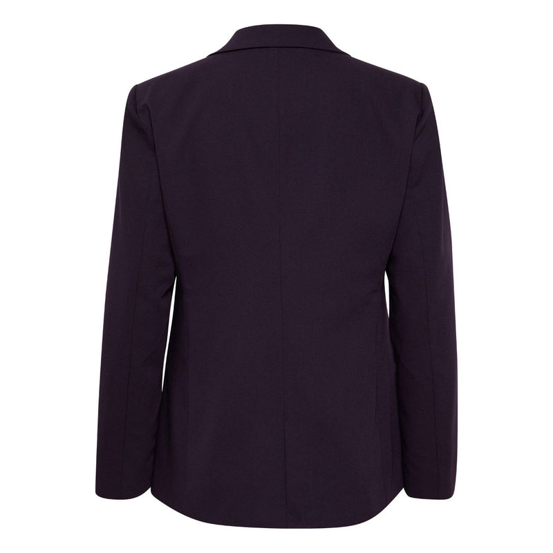 SAKURA BLAZER DAWN PURLE&nbsp;

Skøn halv lang blazer fra&nbsp;Kaffe i en flot mørke lilla farve. Sakura blazer er lavet i et lækkert kraftigt, men blødt materiale, har almindelig revers, en enkelt knap og paspel lommer fortil. Den har matchende satin foer. Helt perfekt til kjoler og til at pifte et par hverdags jeans op.&nbsp;


Revers, lange ærmer, skulderpuder, paspel lommer, slids bagpå (skal selv sprættes op) og matchende satin foer
Mørke lilla farve
Fås i flere farver
Løs pasform
Findes bukser til

St