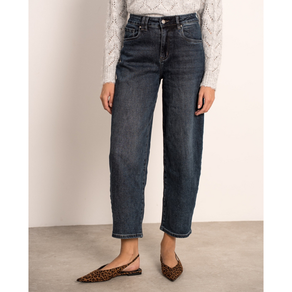 Sarah Balloon Jeans Dark Blue (Afsendes slut uge 35)