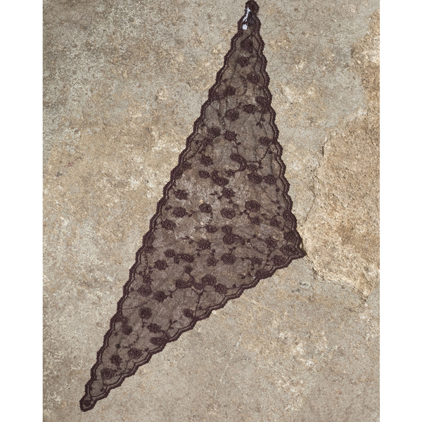 Scarf-501 D. chocolate