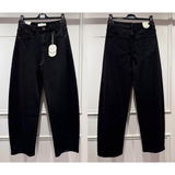 Silje Balloon Jeans Black (Pre-ordre)
