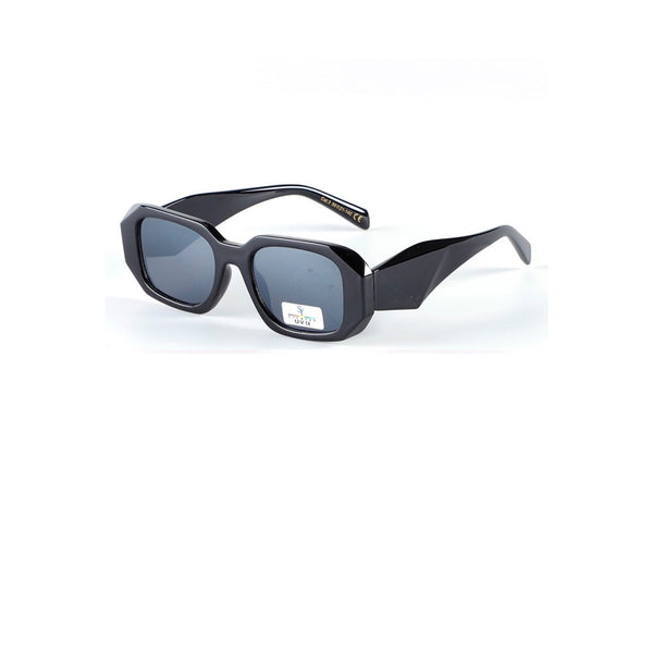 Solbriller med bredt stel sort SY9380