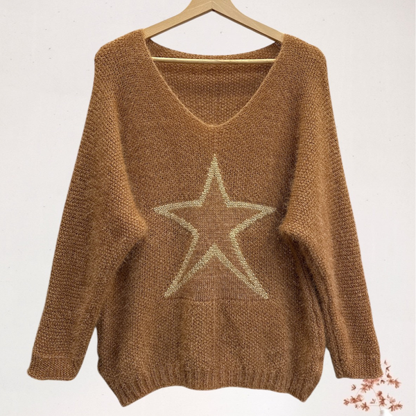 Star Knit Beige