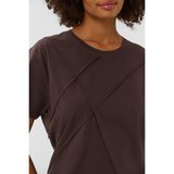 Stitch Amora T-Shirt Coffee Bean
