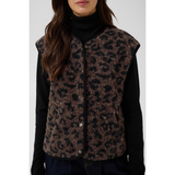 Titania Vest Dark Leopard