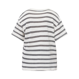 Veda-SS1 Top 19788 Cream Stripes