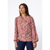 Virsa SH16 Blouse 20277 Rose Flower