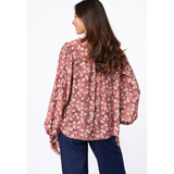 Virsa SH16 Blouse 20277 Rose Flower