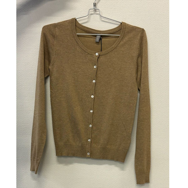 Annemarie Knit Cardigan Tannin Melange