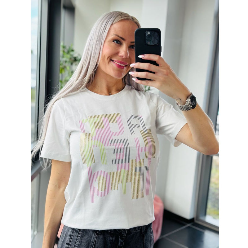 Aula Gith T-Shirt Spring Gardenia