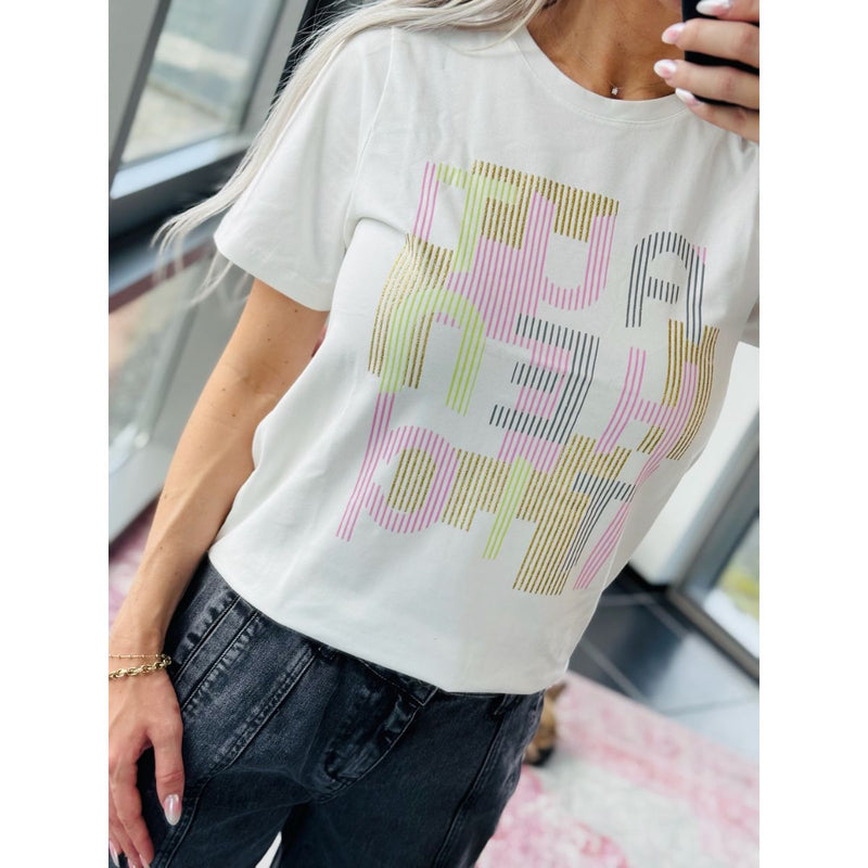 Aula Gith T-Shirt Spring Gardenia