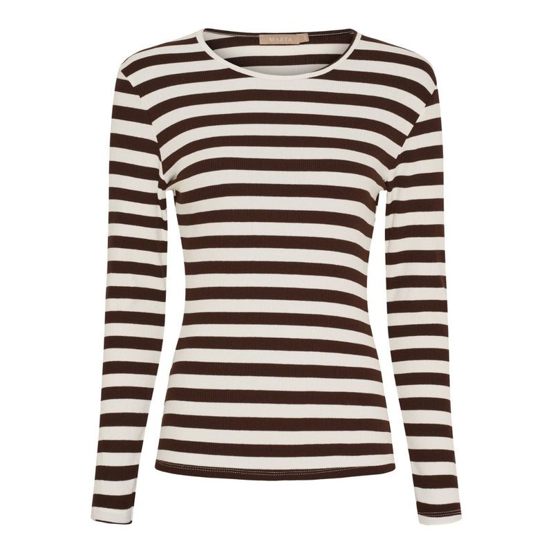 Marta du Cháteau Begonia T-shirt Striped Moro