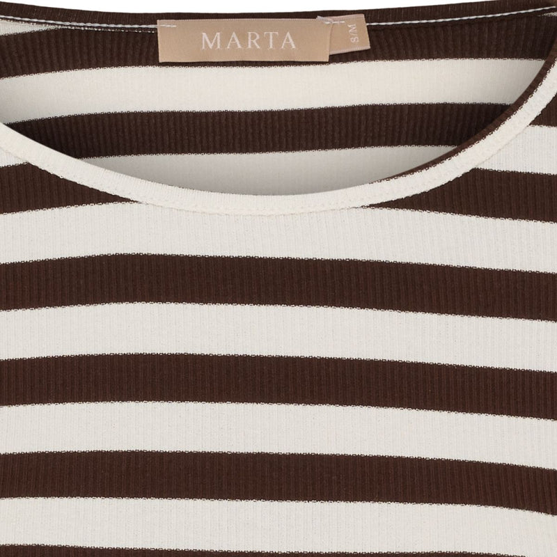 Marta du Cháteau Begonia T-shirt Striped Moro
