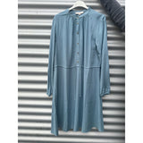 Bianca Dress Smoke Blue