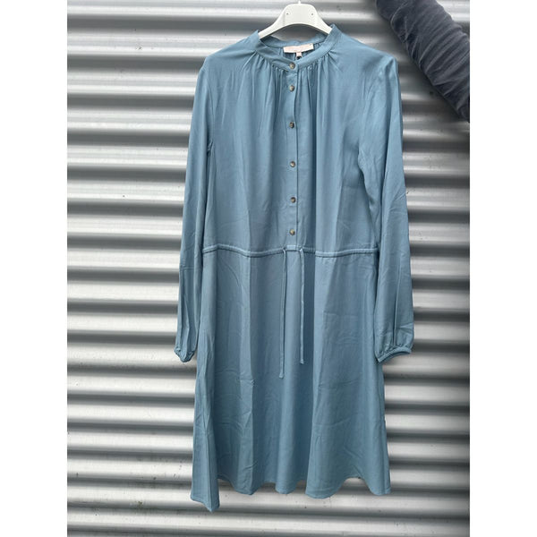 Bianca Dress Smoke Blue