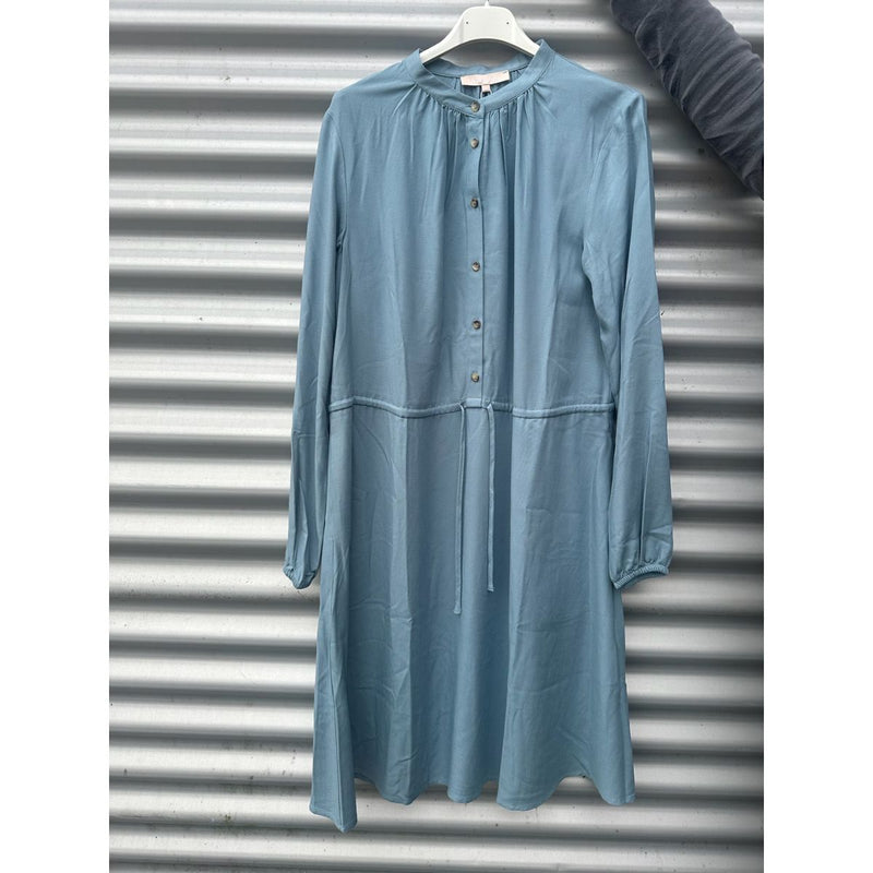 Bianca Dress Smoke Blue