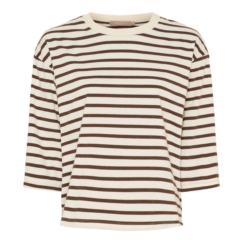 Marta Du Cháteau Brooklyn T-shirt Stripe Moro