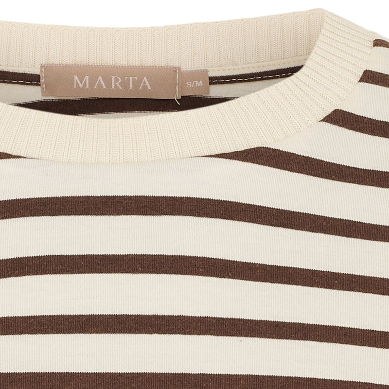 Marta Du Cháteau Brooklyn T-shirt Stripe Moro
