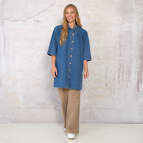 Felucca Denim Dress Blue