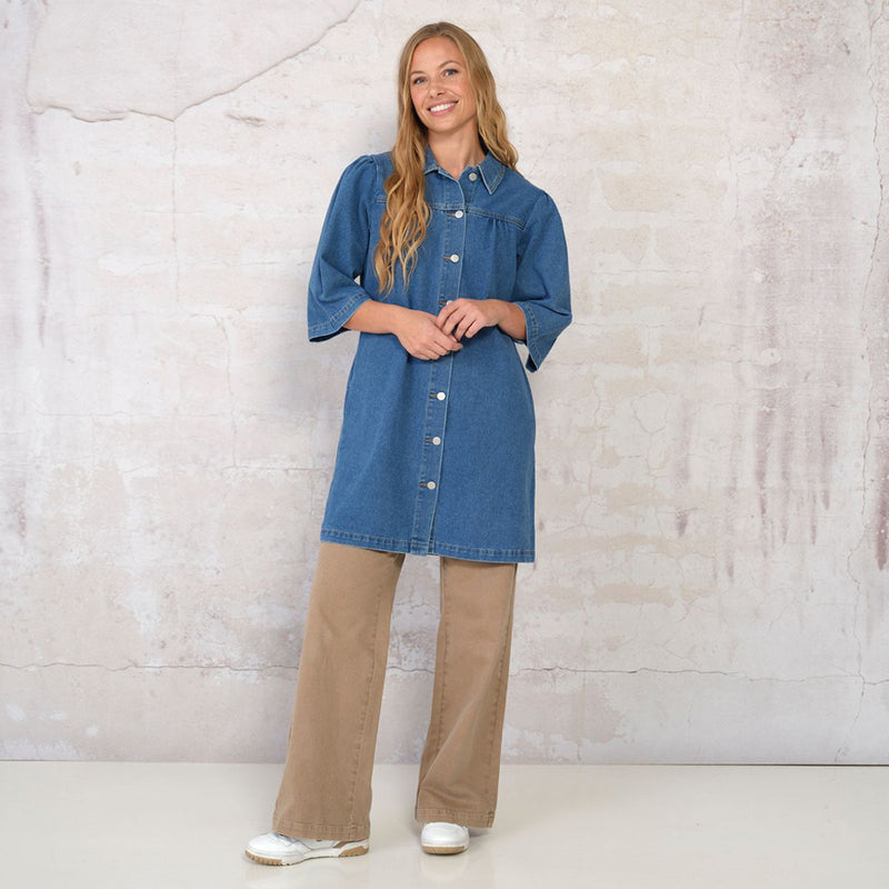 Felucca Denim Dress Blue