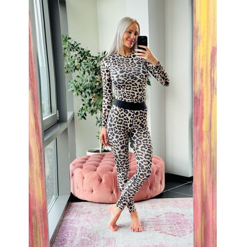 Hype the Detail Printed Leggings Leo