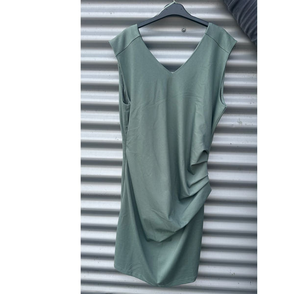 India Dress Dusty Jade