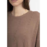 Ellie Knit Dress Brown
