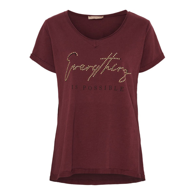 Marta du Cháteau Lillian T-shirt Bordeaux