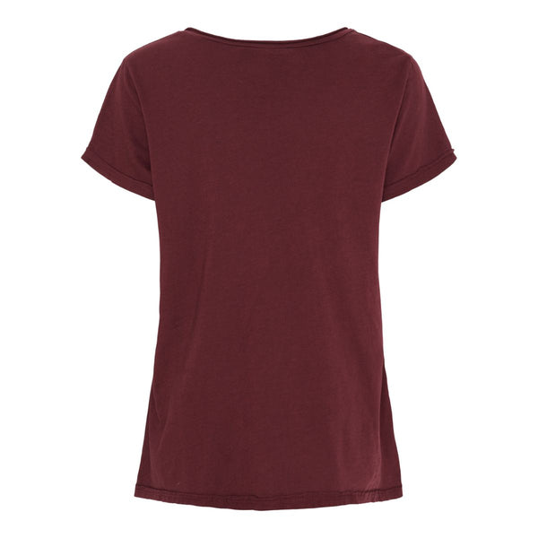 Marta du Cháteau Lillian T-shirt Bordeaux