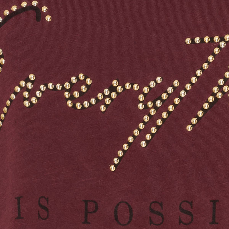 Marta du Cháteau Lillian T-shirt Bordeaux