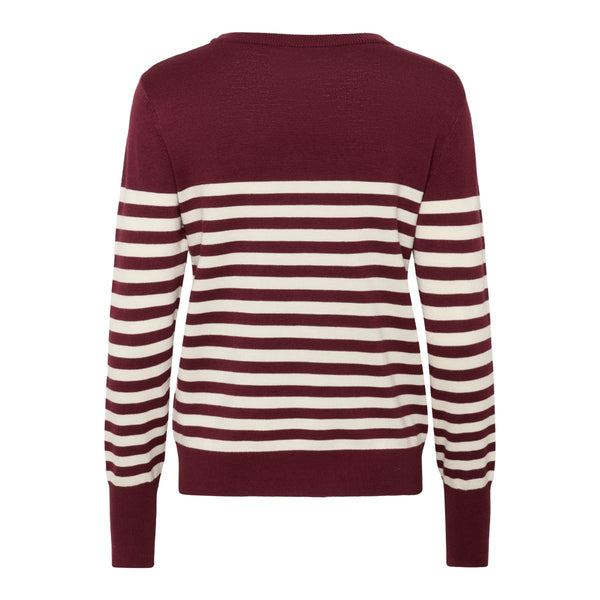 Lizza Striped Knit Pullover Windsor/Turtledove