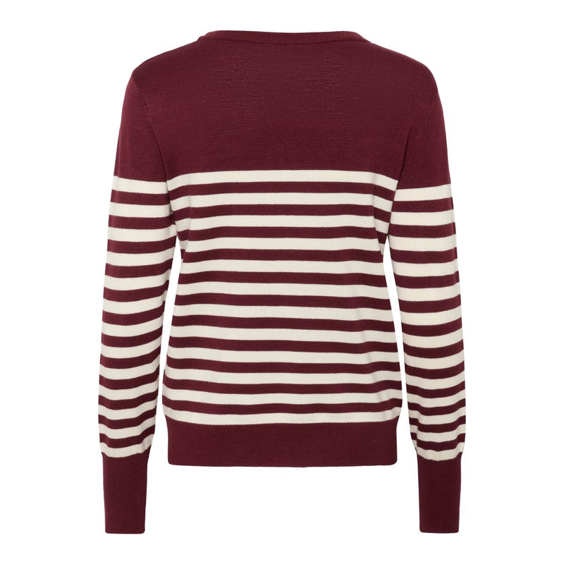 Lizza Striped Knit Pullover Windsor/Turtledove