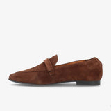 Lucy Suede Brown Dark
