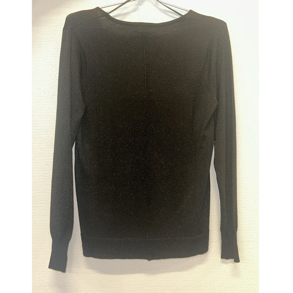 Lyne V-neck Knit Black