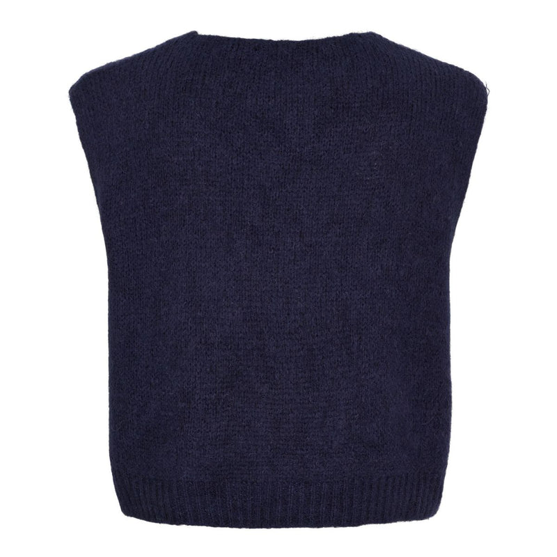 Marta du Cháteau Marlene Vest Blue Scuro