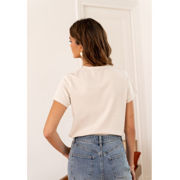 Oni T-Shirt Ecru (Forudbestilling. Afsendes slut uge 37)