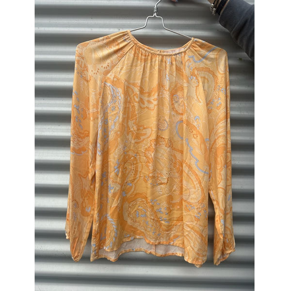 Pennie LS Top Paisley Print