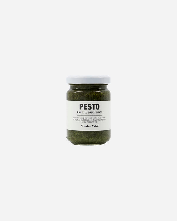 Pesto basil & parmesan set forfra