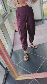 MollieGO Pants Bourgogne