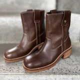 Say More Boot Brown Tan