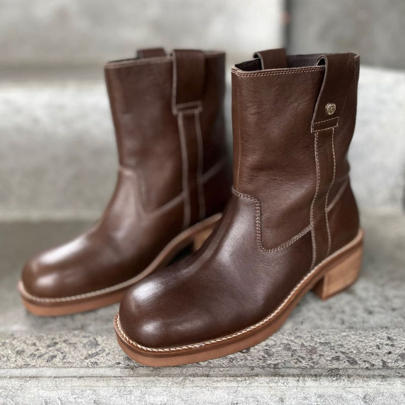 Say More Boot Brown Tan
