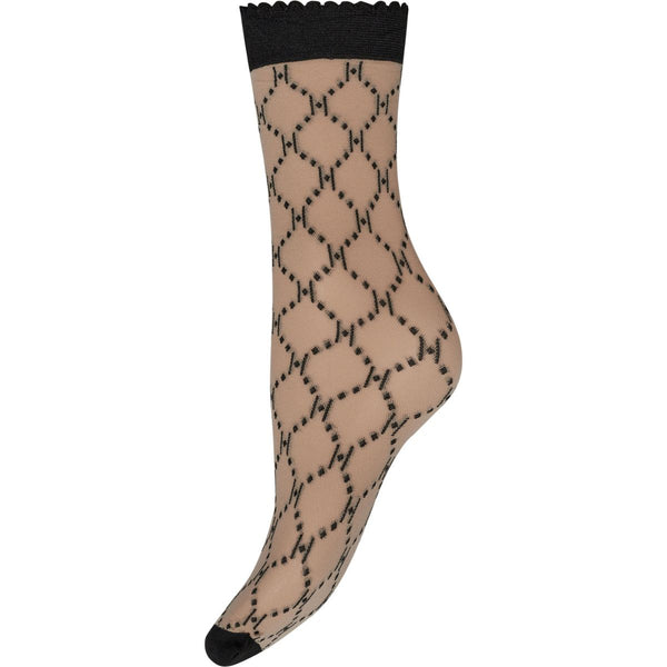 Hype The Detail Socks Logo 25den Beige/black