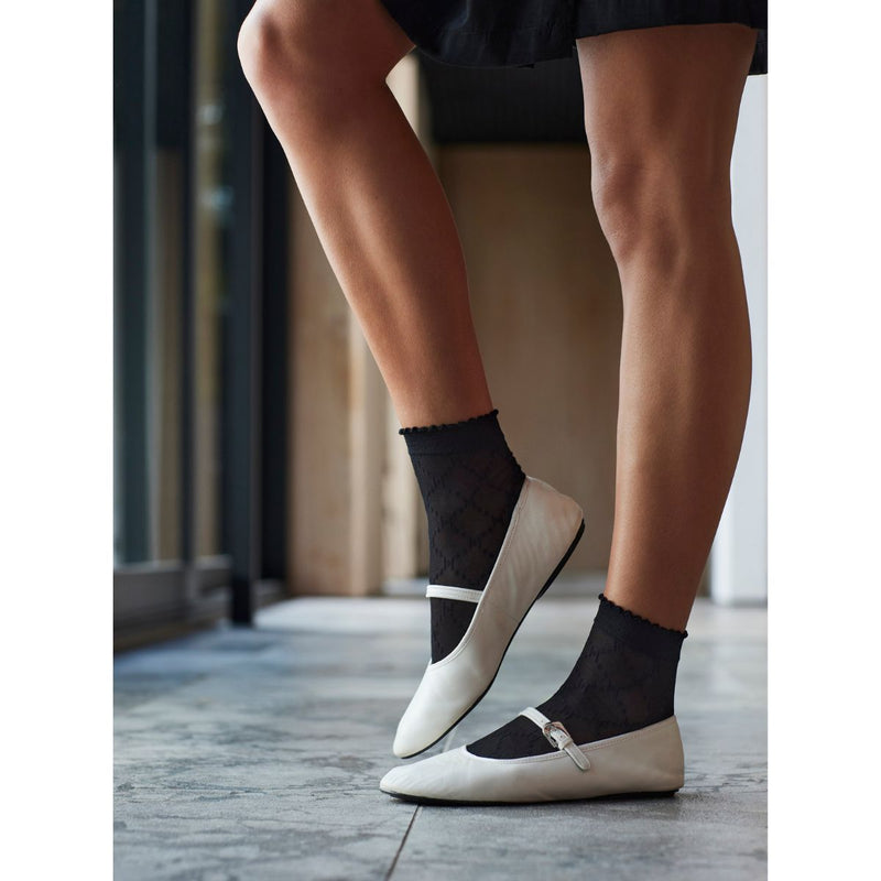 Hype the Detail Socks Logo 25 den black
