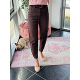 Tatiana Balloon Jeans Dark Brown