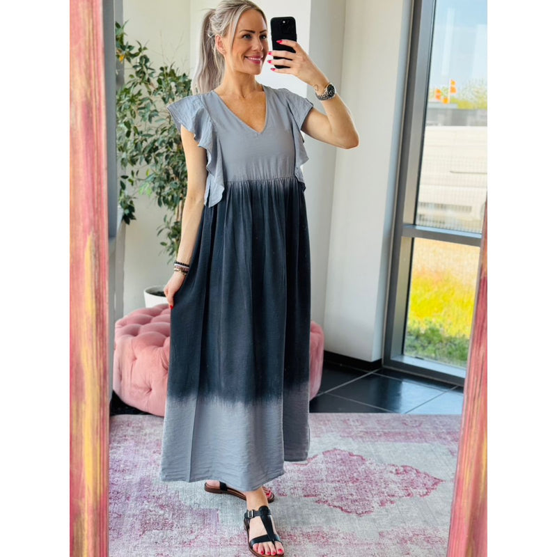 ViolaGo Dress Grey Dip Die
