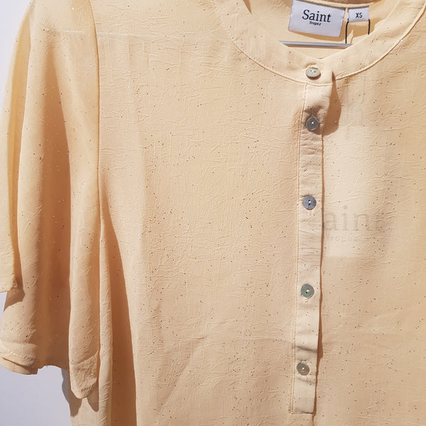 Greta blouse straw
