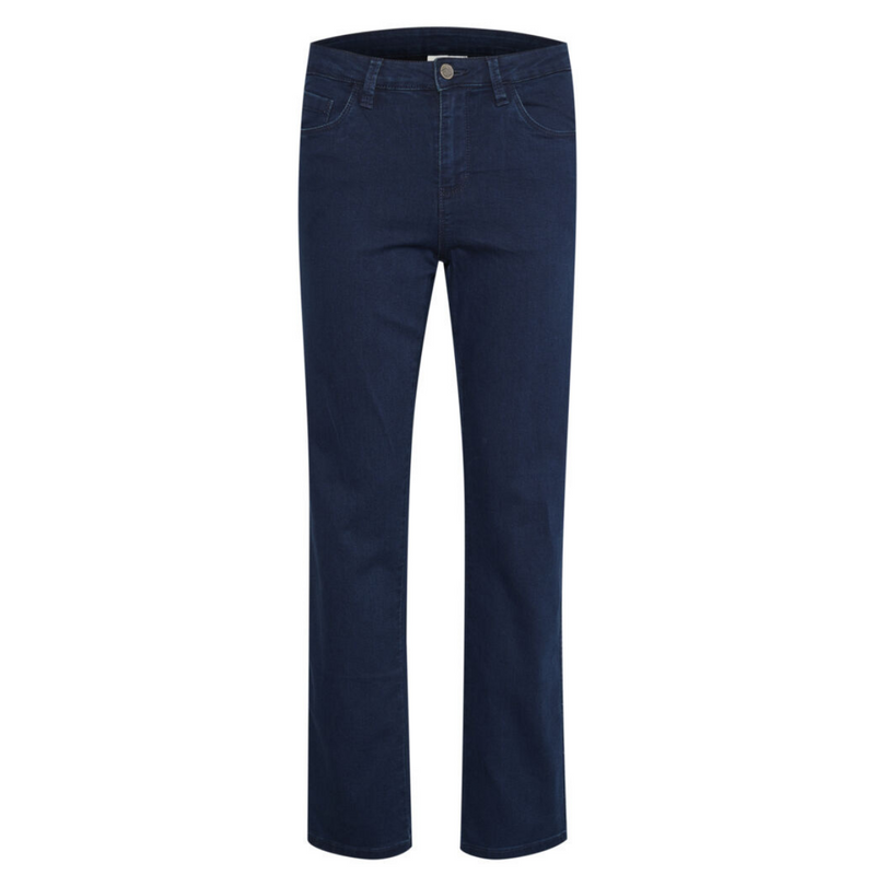 Vicky straight jeans dark blue denim (Levering 3-4 hverdage)
