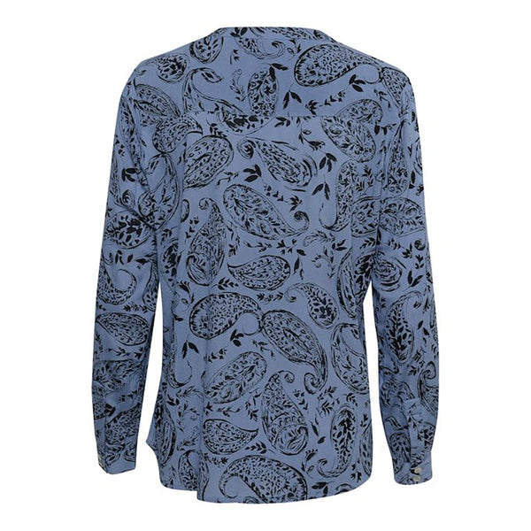 Jaden ppp shirt infinity blue paisley