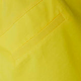 Klassisk habit capri buks i stærk gul farve