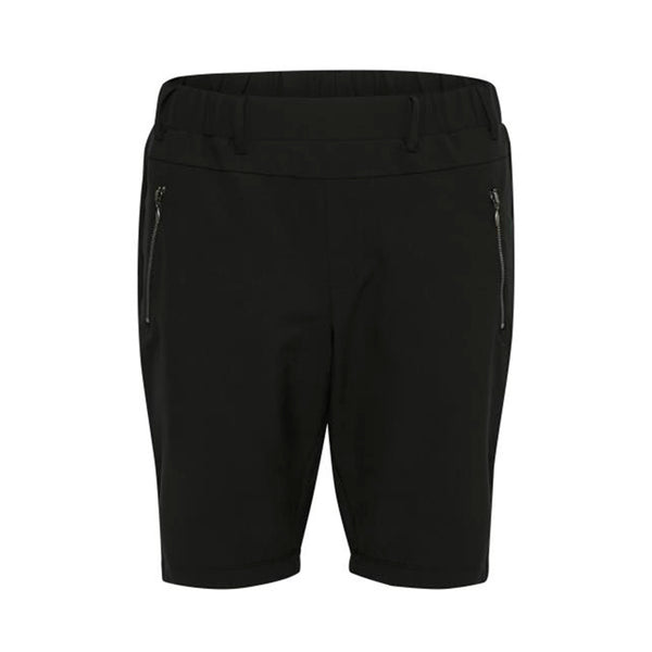 Klassiske habit Bermuda shorts i sort